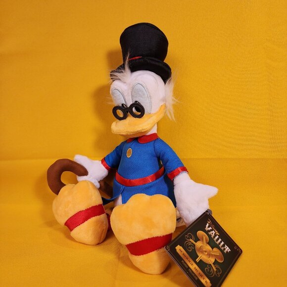 Disney Vault Scrooge McDuck Plush Duck Tales Stuffed Animal Toy 15" - Picture 6 of 7